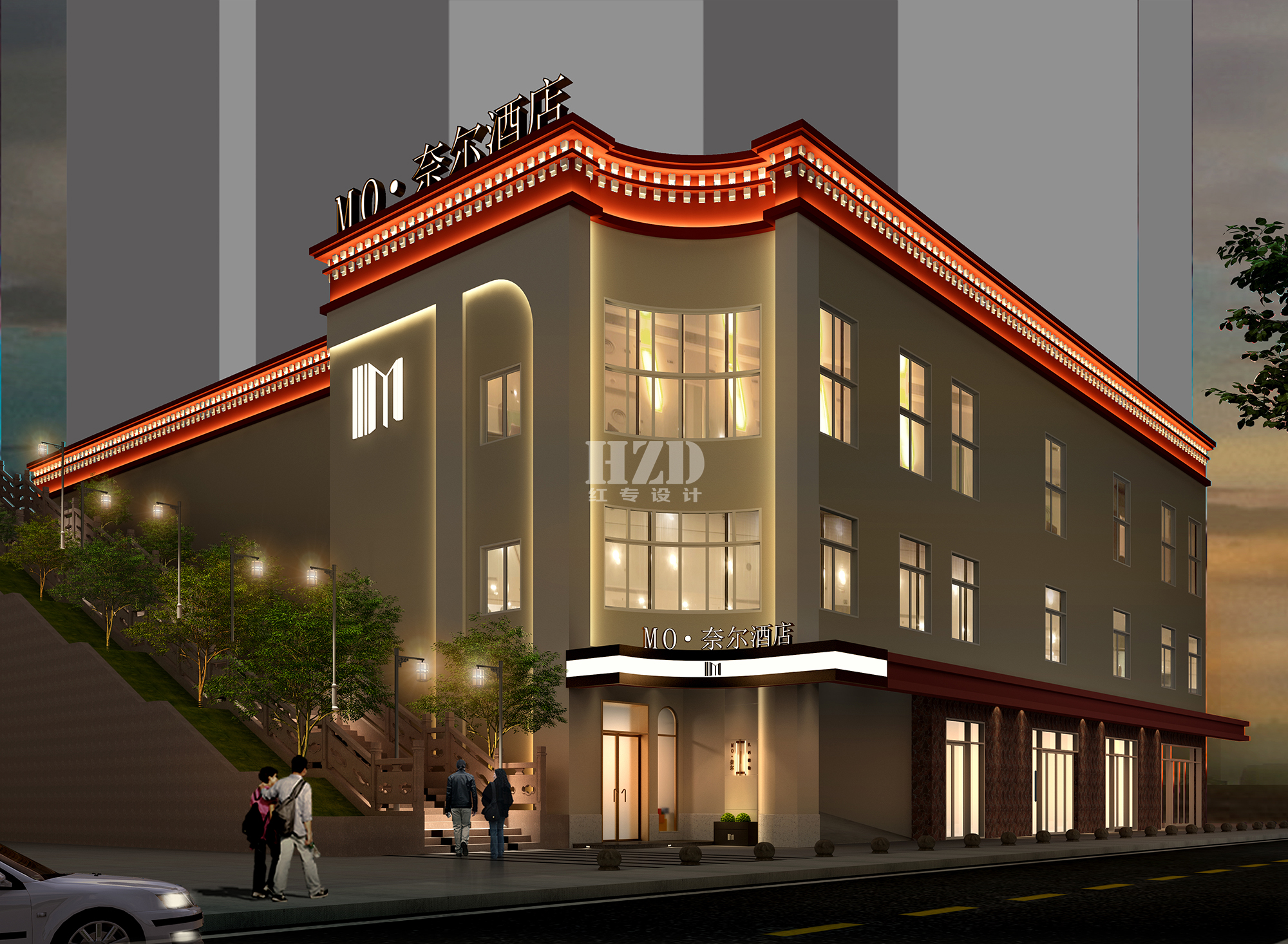 昌都MO奈尔酒店-酒店设计,精品酒店设计,度假酒店设计,星级酒店设计,连锁酒店设计,温泉酒店设计,高端民宿设计