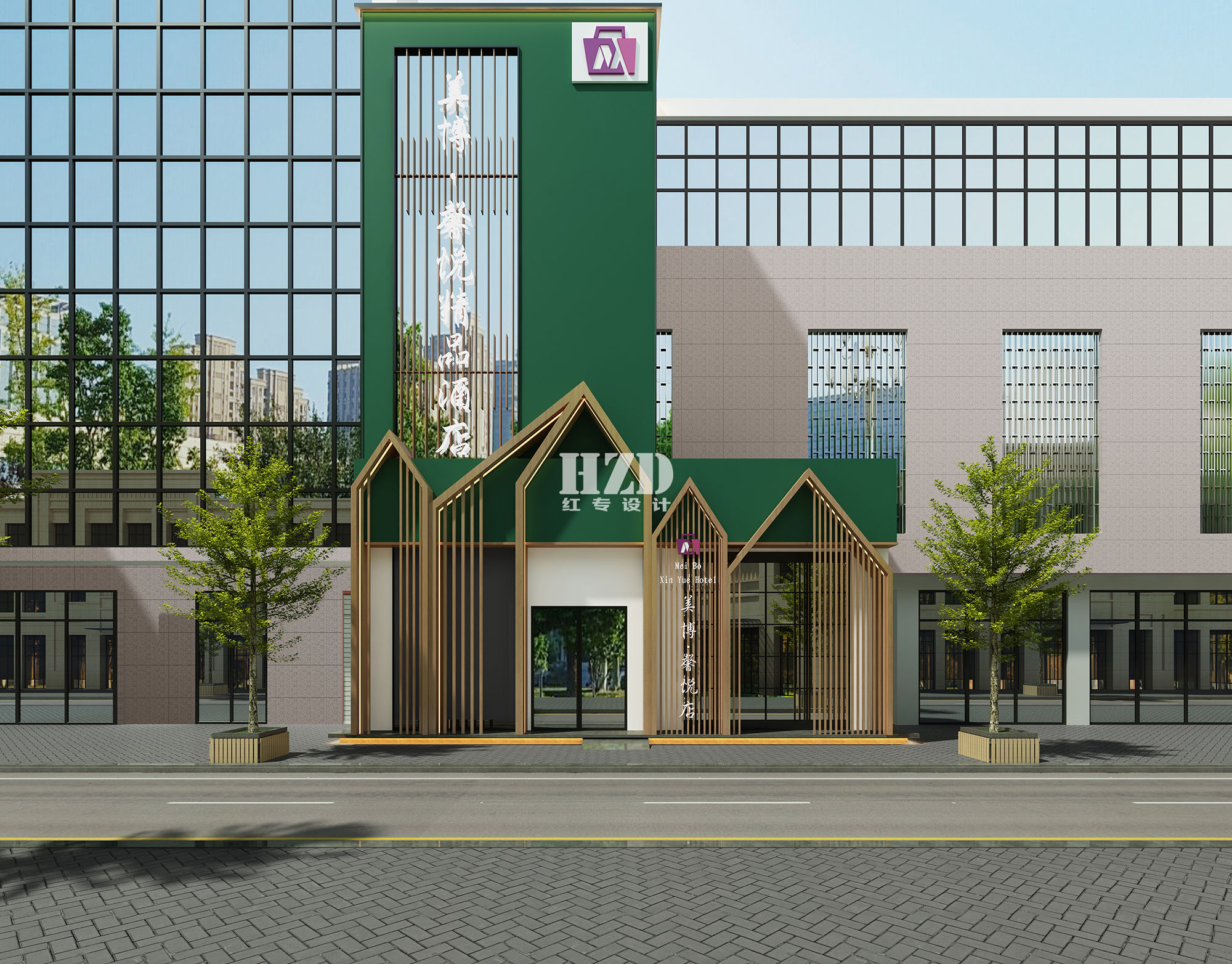 江西吉安美博酒店-酒店设计,精品酒店设计,度假酒店设计,星级酒店设计,连锁酒店设计,温泉酒店设计,高端民宿设计