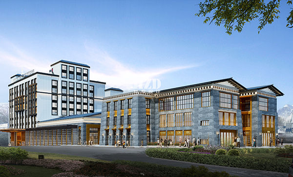 康定利德嘉茂温泉度假酒店-酒店设计,精品酒店设计,度假酒店设计,星级酒店设计,连锁酒店设计,温泉酒店设计,高端民宿设计