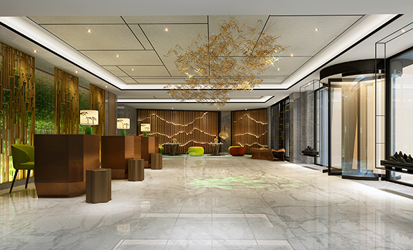 张家口竹子国际大酒店-酒店设计,精品酒店设计,度假酒店设计,星级酒店设计,连锁酒店设计,温泉酒店设计,高端民宿设计