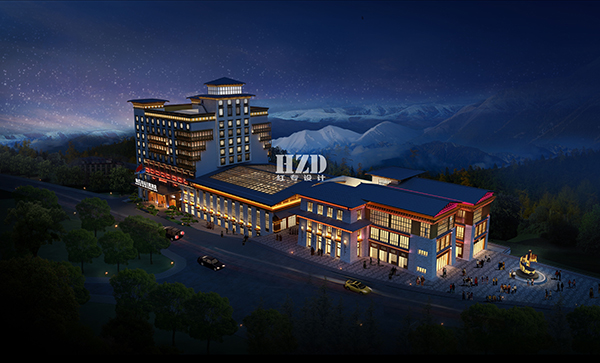 康定锅庄温泉度假酒店-酒店设计,精品酒店设计,度假酒店设计,星级酒店设计,连锁酒店设计,温泉酒店设计,高端民宿设计