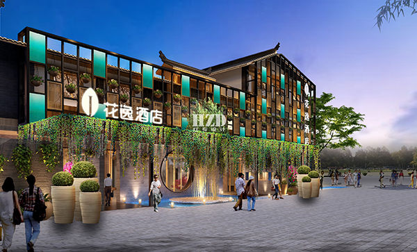 宜宾南溪花逸酒店-酒店设计,精品酒店设计,度假酒店设计,星级酒店设计,连锁酒店设计,温泉酒店设计,高端民宿设计