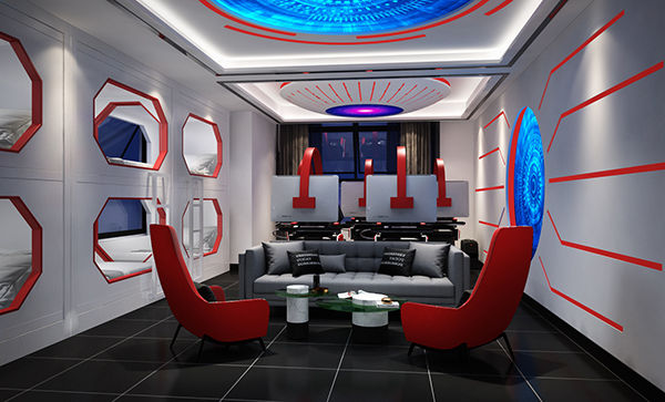 成都亨创电竞酒店-酒店设计,精品酒店设计,度假酒店设计,星级酒店设计,连锁酒店设计,温泉酒店设计,高端民宿设计