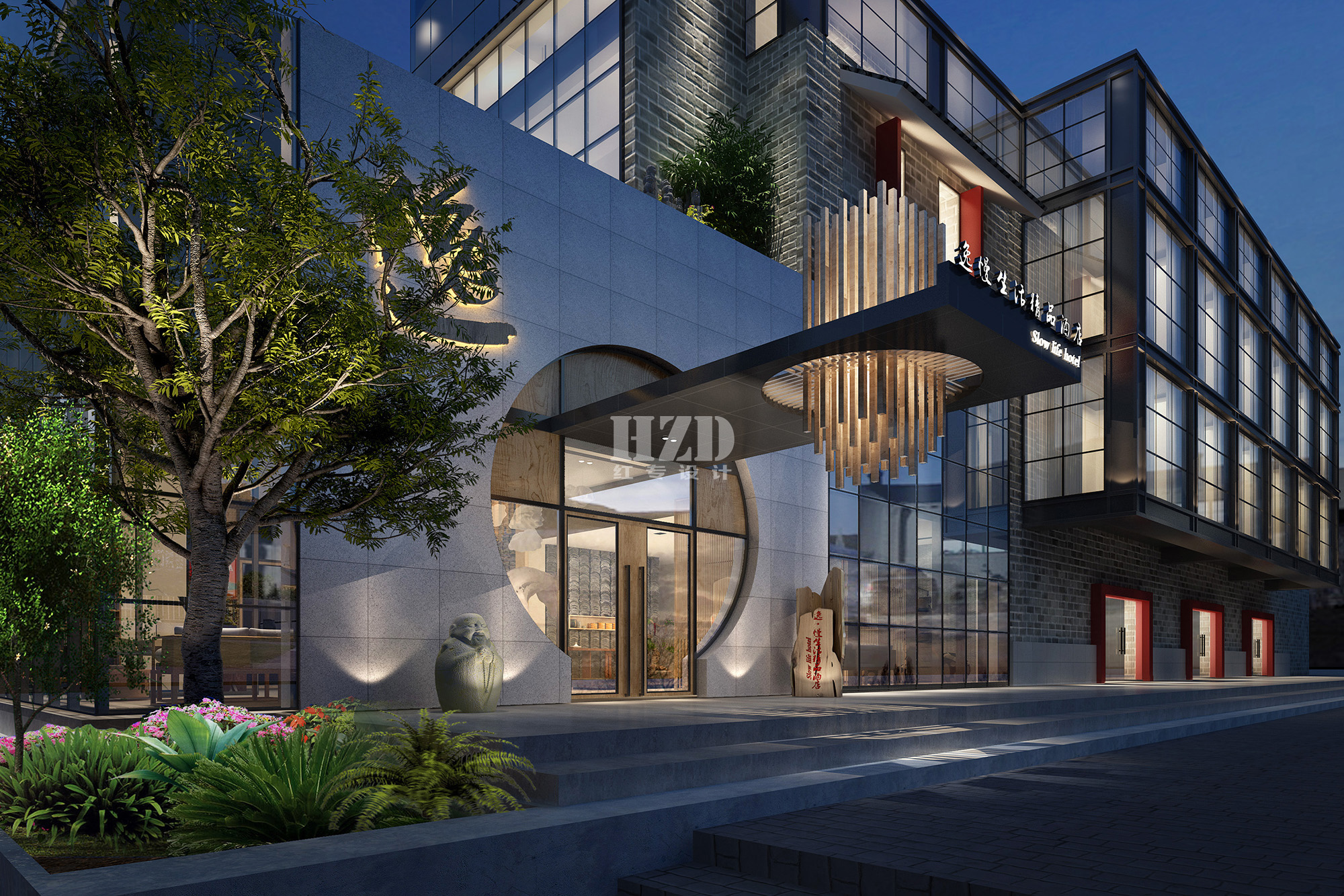 安康逸生活精品酒店-酒店设计,精品酒店设计,度假酒店设计,星级酒店设计,连锁酒店设计,温泉酒店设计,高端民宿设计